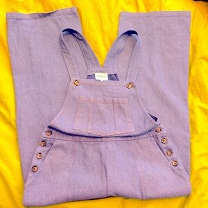Frnch brand. Denim jumpsuit excellent condition.Size M. Adjustable straps